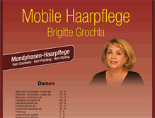 Tablet Screenshot of brigitte-grochla.de